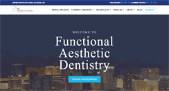 Desktop Screenshot of functionalaestheticdentistry.com